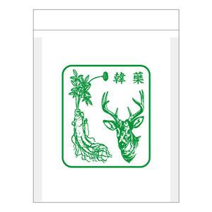 [HMEDICAL] 한약과립 투명지(PET) 약포지 6포용 (1000장) - 세로중포지(67 x 89mm)