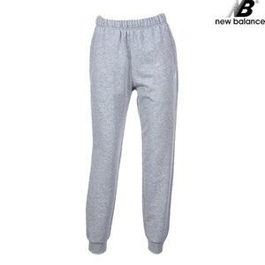 뉴발란스 NBMLDB1023-GR 베이직 조거팬츠 스탠다드핏 공용 트레이닝 긴바지