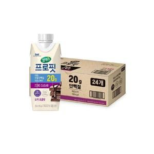 셀렉스 프로핏 우유단백질 - 모카초콜릿 250ml x 24팩 간편한 단백질 보충음료 선물 헬스 피트니스