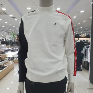 [까스텔바작]남성 봄 하이넥 배색 스웨터SW002BS1