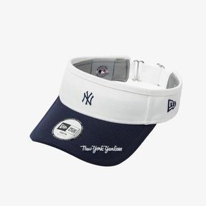 갤러리아 [뉴에라키즈] MLB 뉴욕 양키스 오픈 백 썬 바이저 화이트 (14699254)