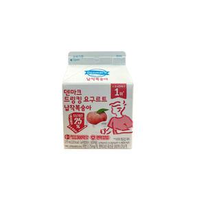 덴마크 드링킹요구르트 납작복숭아 275mLx12팩/냉장무배