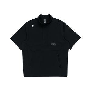 데상트 남녀공용 경량 반팔아노락 SP223TAN41BLK