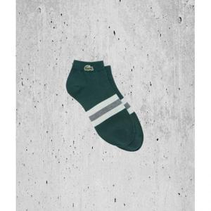 매장정품 라코스테 LACOSTE 남성 스트라이프 앵클 양말 [딥그린] RA003E-55GYZP 1745132