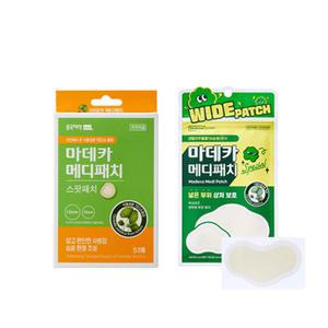 마데카 메디패치 스팟 51매(1개) + 마데카 메디패치 스페셜 와이드 혼합형 12매(1개)