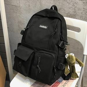 데일리 노트북수납 대용량 백팩 학생가방 (블랙)