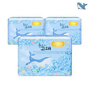 춤추는고래 대용량 생리대 대형 20P X 3팩 (60매)