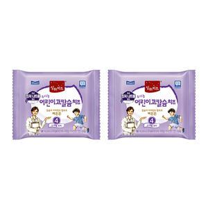 [장보기_냉장]상하치즈 유기농 어린이 고칼슘치즈 180g(18g, 10입), 2개 (총 20개)