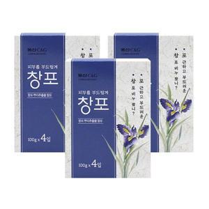 창포비누 100G x12개 세안 세수비누 대용량