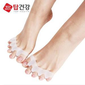 실리콘 발가락링 굽은 발가락 보호 보정 부목