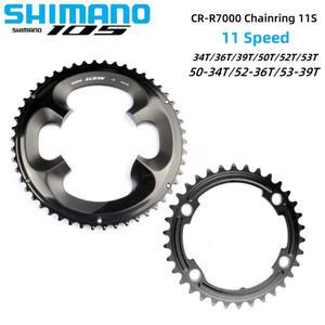 자전거 크랭크 Shimano 105 CR R7000 체인링 11 도로 50 34T 52 36T 53 39T 크라운 11S 부품