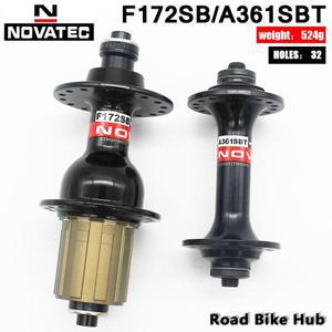 Novatec 허브 A361SBT/F172SB 도로 자전거 11S 전면 32 홀 퀵 릴리스 프리 디스크 4 베어링 액세서리