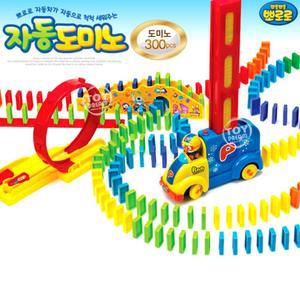 직선트랙 뽀로로 자동 도미노놀이 아기장난감 도미노장난감 실내놀이완구