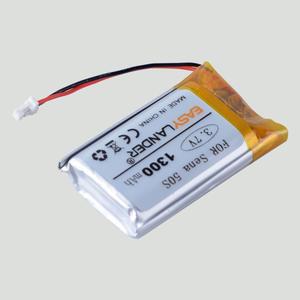 Sena 50S, Sena 50S 오토바이 블루투스 헤드셋, 헬멧 인터콤용 3.7V 1300mAh 리튬 이온 폴리머 충전식 배터