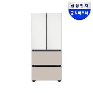 [삼성]전자 비스포크 AI 4도어 490L 색상선택 RQ49DB94H2AP 김치냉장고 코타화이트