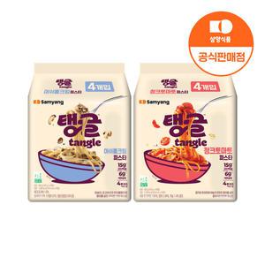 [삼양식품] 탱글 단백질파스타 맛보기 2종 세트 (머쉬룸크림, 청크토마토)