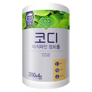 코디 점보롤 이지파인 2겹 300m 4롤