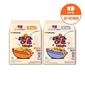 [삼양식품] 탱글 단백질파스타 맛보기 2종 세트 (갈릭오일, 머쉬룸크림)