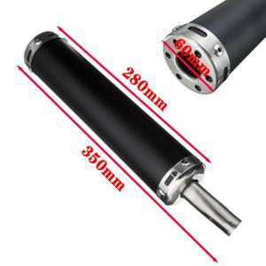 50-250CC 범용 2 스트로크 스쿠터 먼지 오토바이 레이싱 배기 머플러 침묵 소음기 모토 파이프