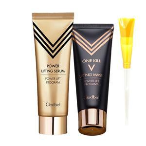 끌레드벨 원킬 파워리프팅 V마스크 70ml + 세럼 + 브러쉬