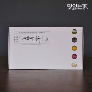 거창한국수 오방색 수제국수 1kg 장인이 직접 생산해 만든 국수