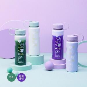 [본사직영] 스쿨핏 스위치컬러 스테인리스 물병 500ml 2개세트