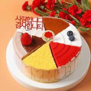 파리바게뜨 마이넘버원 케이크(가정의달 데코픽 포함)