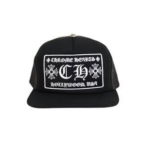 크롬하츠 CH 할리우드 트러커햇 블랙 카모 Chrome Hearts CH Hollywood Trucker Hat Black Camo
