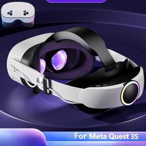 Meta Oculus Quest 3S 10000mAH 배터리 헤드 스트랩 용 충전 VR 액세서리 엘리트