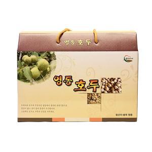 [친환경팔도][생산자직송] 무농약 영동 햇 호두(피호두) 1kg