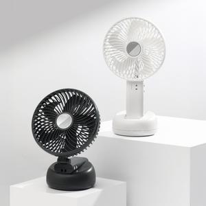 프롬비 윈드스핀 빅팬 탁상용선풍기 휴대용선풍기 겸용 손선풍기 손풍기 FB150 SET