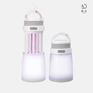 [앤드]2IN1 UV 해충유인 퇴치 충전식 캠핑랜턴 1,800mAh