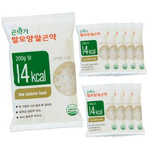 곤약쌀 곤약미 200g x 10팩 [한 팩 드시면 2시간 운동한 효과]