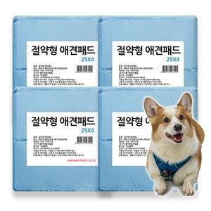 도그이즈펫 애견패드 15g/17g/20g 100매x4개 40cmx50cm 강아지패드