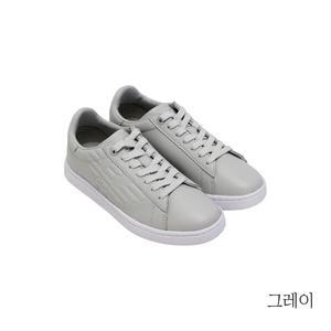 [엠포리오아르마니] EA7 이글 여성 레더 스니커즈(X8X001-XCC51)