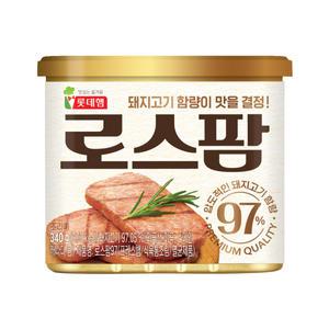 [롯데백화점]롯데햄 롯데웰푸드 로스팜 340G 24입