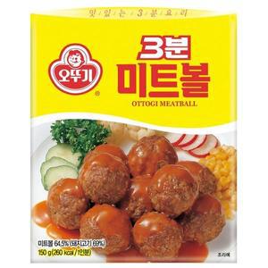 [오뚜기] 3분 미트볼 150g x 24개[31869445]
