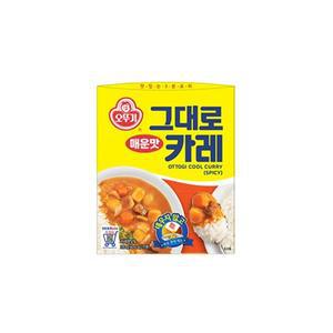 [오뚜기] 그대로 카레 매운맛 200g x 24개[31869451]