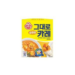 [오뚜기] 그대로 카레 순한맛 200g x 24개[31869453]