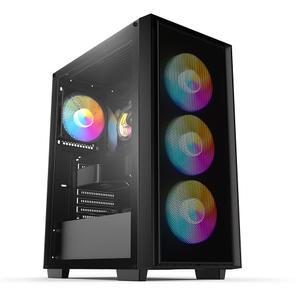 :데이븐 DAVEN D4 MESH 미들타워 컴퓨터 PC 케이스 (블랙)