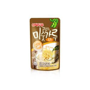 삼육식품 고소한 미숫가루 두유 파우치 190ML 60개 두유팩