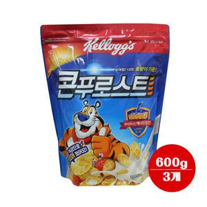 켈로그 콘푸로스트 600gx3개 아침대용 간식대용 무배