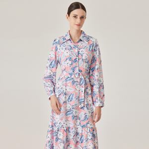 [FOCUS] 인베스트 빅플라워쉬폰롱원피스_PBINF4S1OP3201