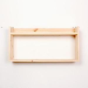 아트박스 디자인엔씨 원목기본형벽선반 WF81 디자인엔씨