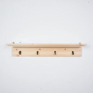 아트박스 디자인엔씨 원목후크ㄱ선반 WF372 디자인엔씨
