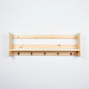 아트박스 디자인엔씨 원목H900후크 선반 WF378 디자인엔씨