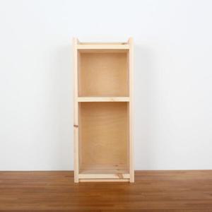아트박스 디자인엔씨 원목2칸책장 수납장 WF262. 디자인엔씨