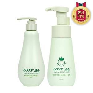 베비언스 BOSCP: 보습 베이비 샴푸워시 거품형 270ml + 젤타입 245ml