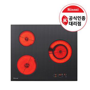 린나이 HA301BIN01 전기레인지 3구 빌트인  인덕션 렌지
