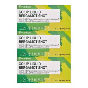위바이옴 고업 액상 베르가못 샷 20g 14병 3박스